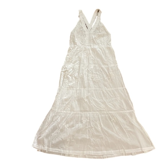 Roller Rabbit Dress - White Maxi, Size XS - Picture 1 of 3